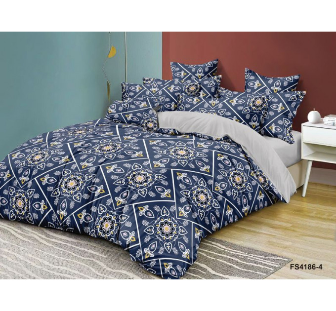Постельное белье из полисатина  2,0 сп. (диз.: FS4186-4)