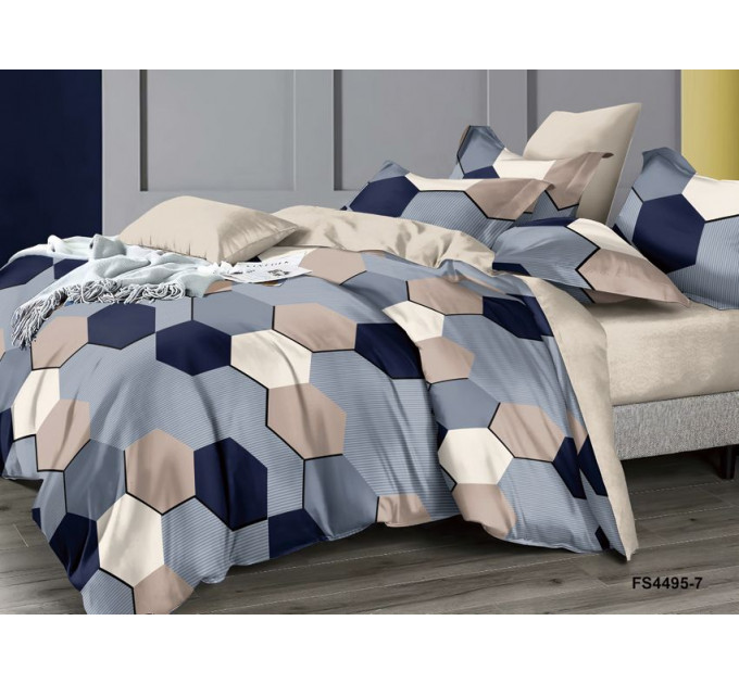 Постельное белье из полисатина  2,0 сп. (диз.: FS4495-7)